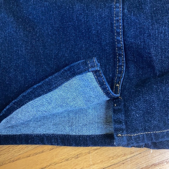 Vintage Ralph Lauren LRL Denim Jean Mini Skirt Sz 10 - Picture 4 of 9